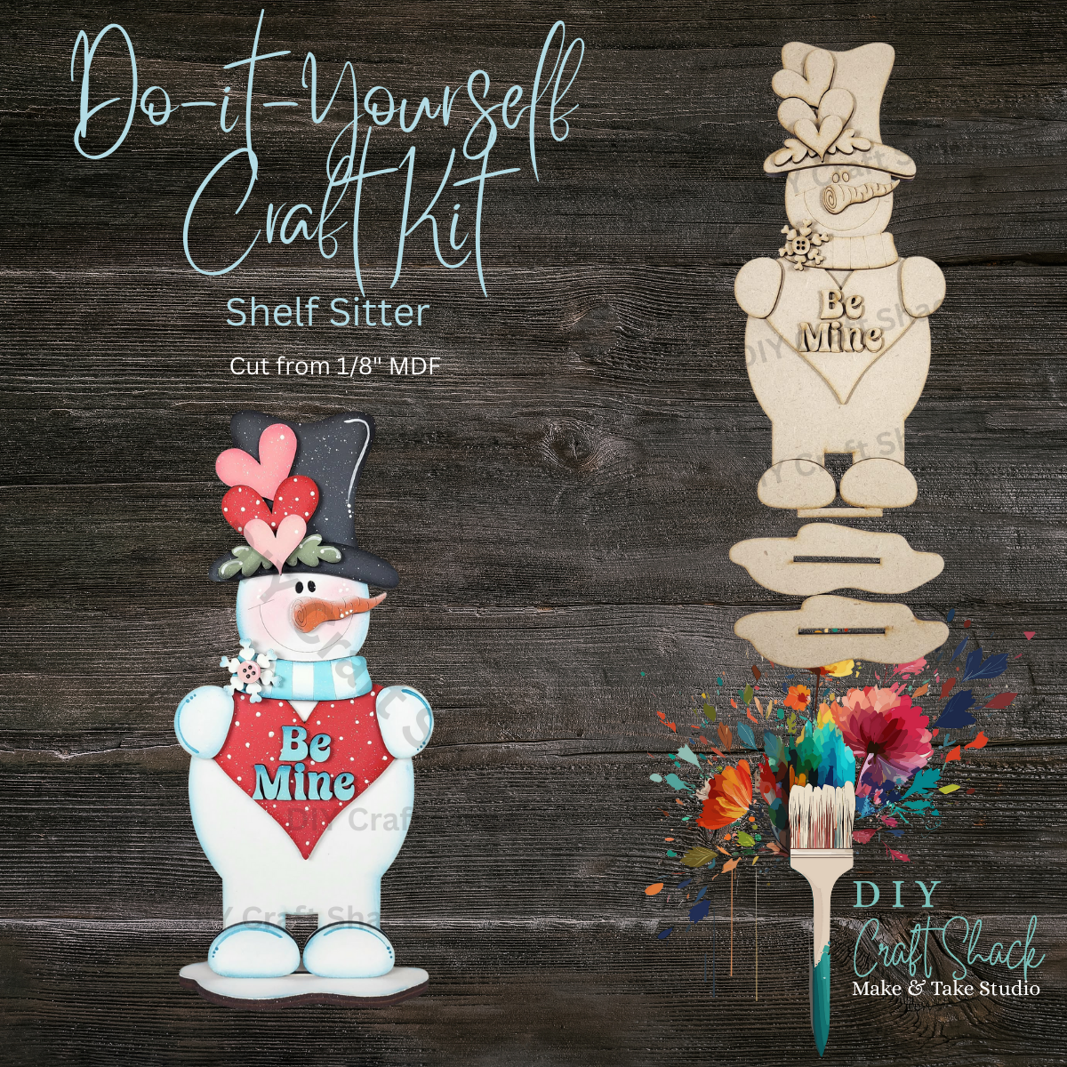 Make & Take Workshop - Valentine Snowman Collection |Saturday, January 24th | 10 am - 12 pm