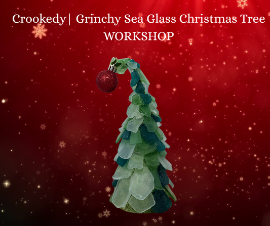 Workshop - Crookedy Sea Glass Christmas Tree | Saturday, December 6th | 10 am - 12 pm