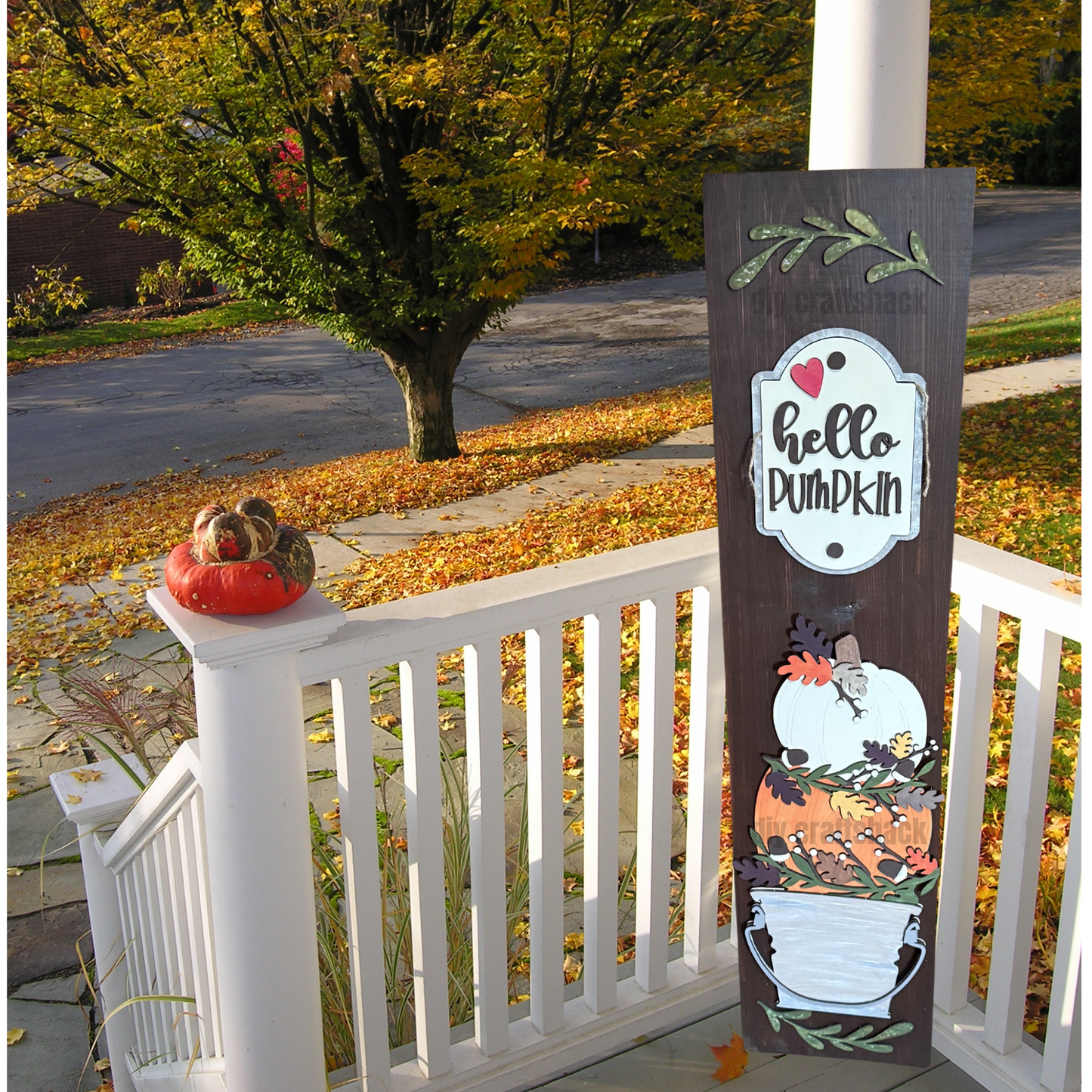 Workshop - Hello Pumpkin 4 ft. Porch Leaner - Saturday, October 4th - 10 am - 12 pm