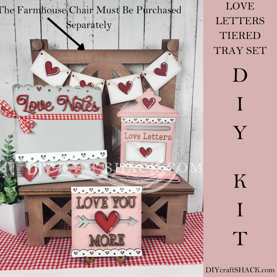 Love Notes Tiered Tray DIY Kit