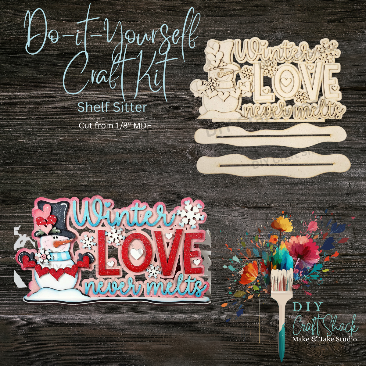 Make & Take Workshop - Valentine Snowman Collection |Saturday, January 24th | 10 am - 12 pm