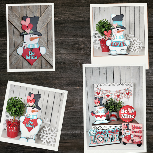 Make & Take Workshop - Valentine Snowman Collection |Saturday, January 24th | 10 am - 12 pm